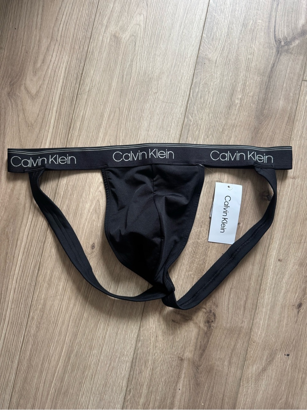 Calvin Klein Black Men's Jockstrap Brief